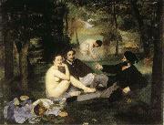 Edouard Manet Le Dejeunersur l'Herbe oil on canvas